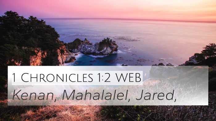 1 Chronicles 1:2 WEB Bible Verse Image