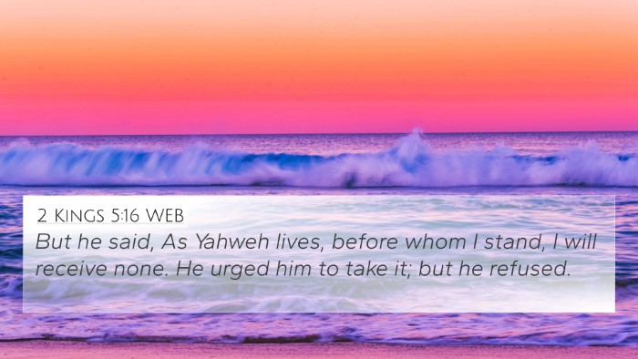 2 Kings 5:16 WEB Bible Verse Image