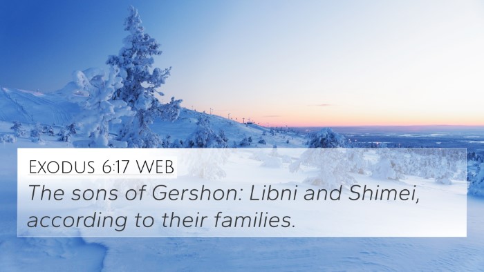 Exodus 6:17 WEB Bible Verse Image