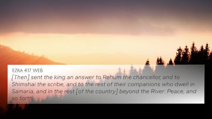 Ezra 4:17 WEB Bible Verse Image