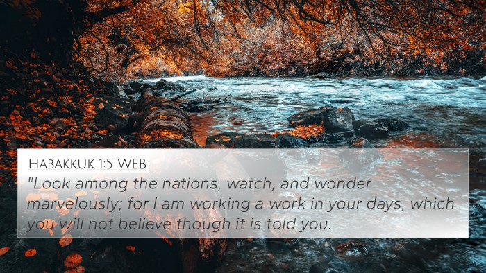 Habakkuk 1:5 WEB 4K Wallpaper - 
