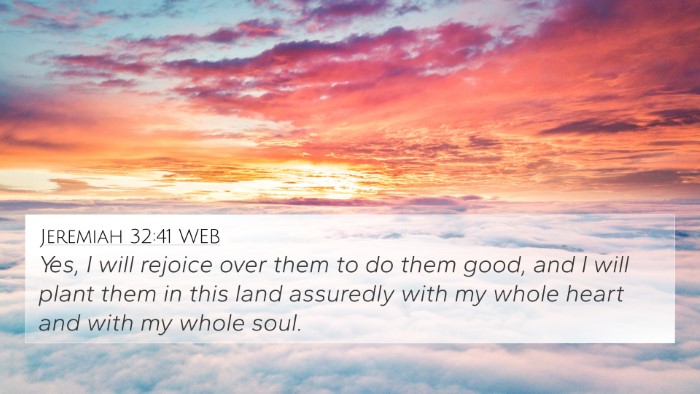 Jeremiah 32:41 WEB Bible Verse Image