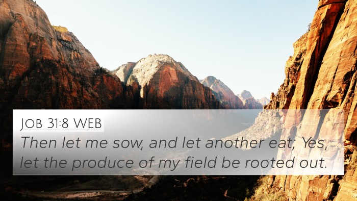 Job 31:8 WEB Bible Verse Image