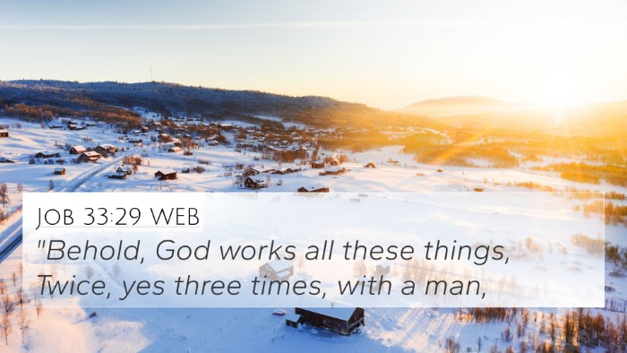 Job 33:29 WEB 4K Wallpaper - 