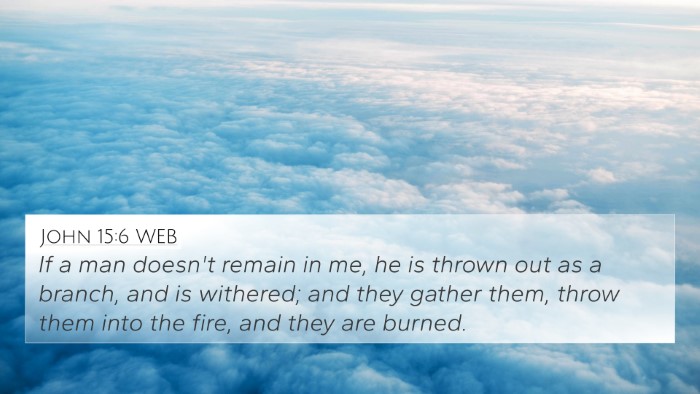 John 15:6 WEB Bible Verse Image