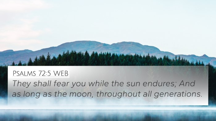 Psalms 72:5 WEB Bible Verse Image