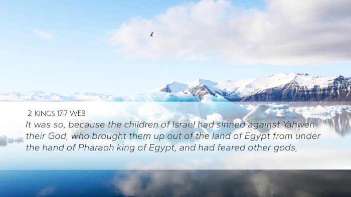 2 Kings 17:7 WEB Bible Verse Image