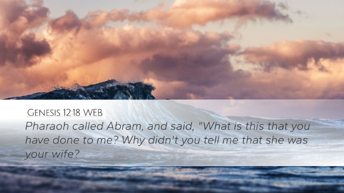 Genesis 12:18 WEB Bible Verse Image