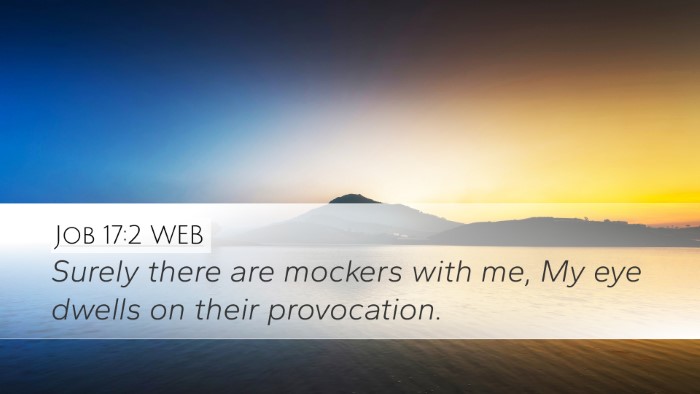 Job 17:2 WEB Bible Verse Image
