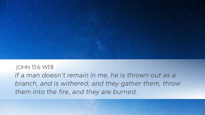 John 15:6 WEB Bible Verse Image
