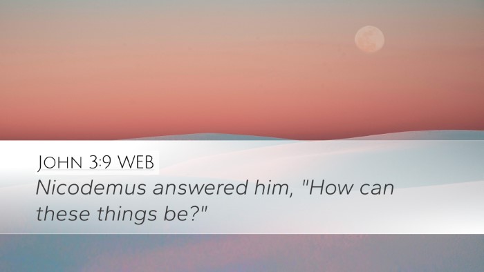 John 3:9 WEB Bible Verse Image