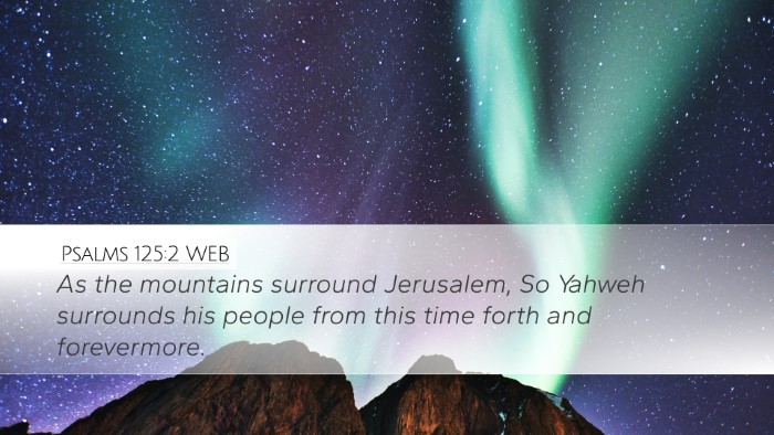 Psalms 125:2 WEB Bible Verse Image