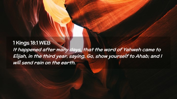 Picture 02 - 1 Kings 18:1 WEB Desktop Wallpaper - It happened after many days, that the word of - Desktop Bible Verse Wallpaper