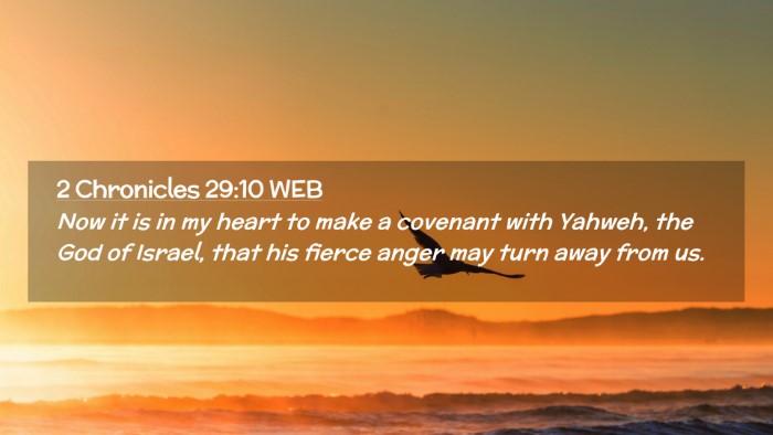 Picture 02 - 2 Chronicles 29:10 WEB Desktop Wallpaper - Now it is in my heart to make a covenant with - Desktop Bible Verse Wallpaper