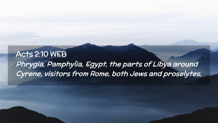 Picture 02 - Acts 2:10 WEB Desktop Wallpaper - Phrygia, Pamphylia, Egypt, the parts of Libya - Desktop Bible Verse Wallpaper