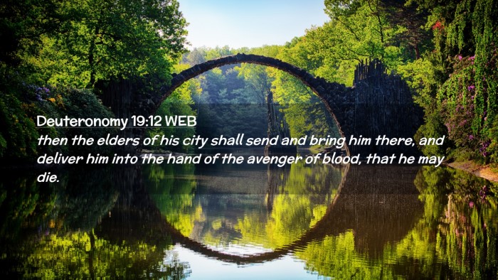 Picture 02 - Deuteronomy 19:12 WEB Desktop Wallpaper - then the elders of his city shall send and bring - Desktop Bible Verse Wallpaper
