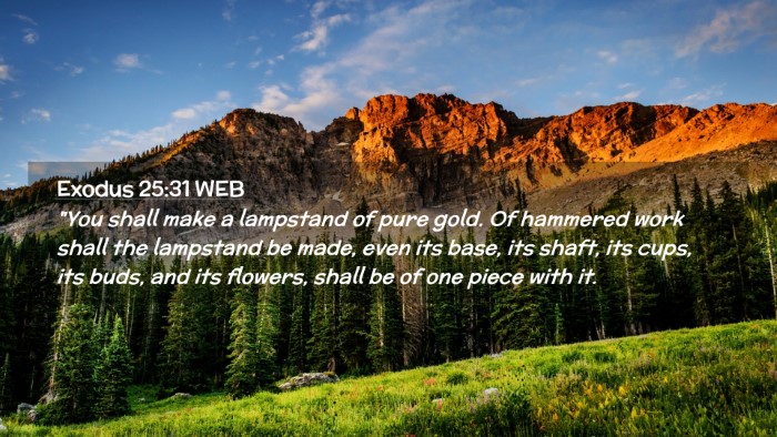 Picture 02 - Exodus 25:31 WEB Desktop Wallpaper - 