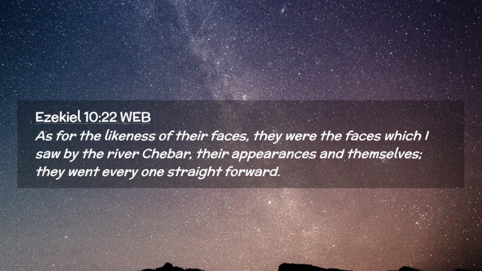 Picture 02 - Ezekiel 10:22 WEB Desktop Wallpaper - As for the likeness of their faces, they were the - Desktop Bible Verse Wallpaper