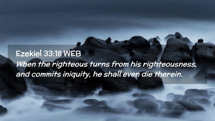 Picture 02 - Ezekiel 33:18 WEB Desktop Wallpaper - When the righteous turns from his righteousness, - Desktop Bible Verse Wallpaper
