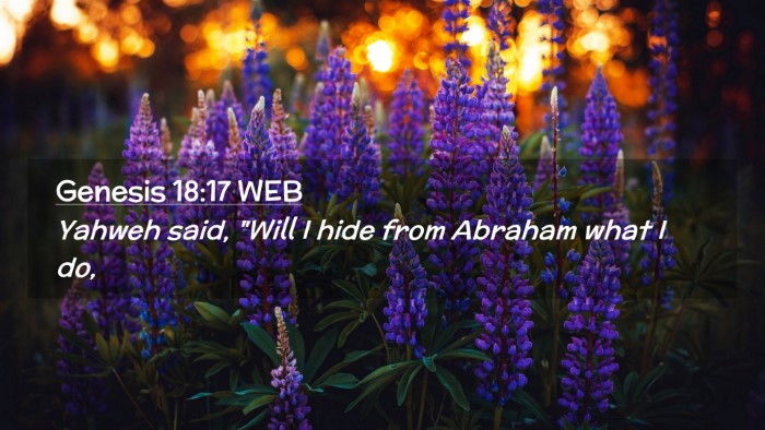 Picture 02 - Genesis 18:17 WEB Desktop Wallpaper - Yahweh said, 