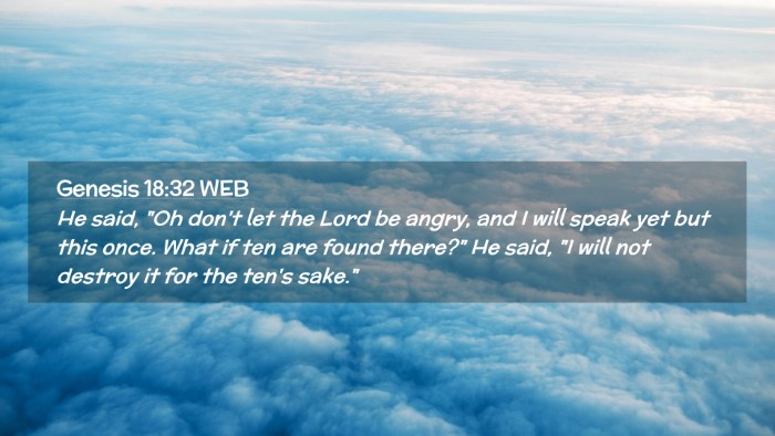 Picture 02 - Genesis 18:32 WEB Desktop Wallpaper - He said, 