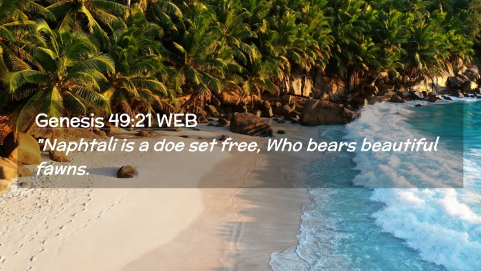 Picture 02 - Genesis 49:21 WEB Desktop Wallpaper - 
