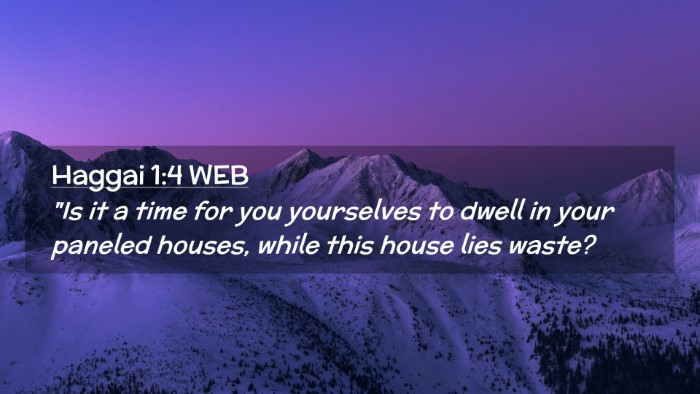 Picture 02 - Haggai 1:4 WEB Desktop Wallpaper - 