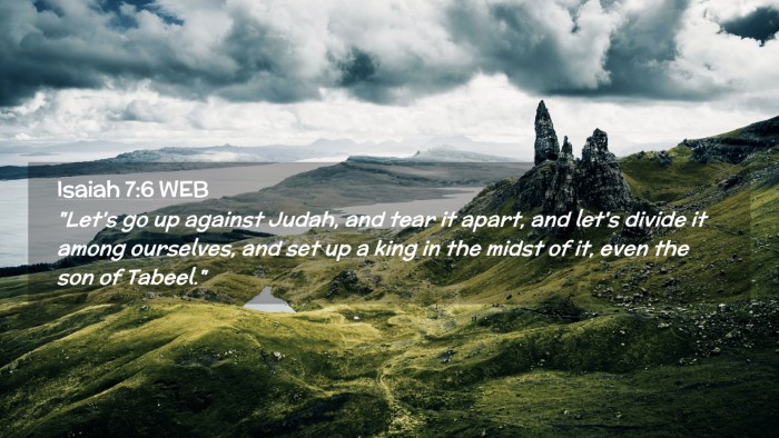 Picture 02 - Isaiah 7:6 WEB Desktop Wallpaper - 