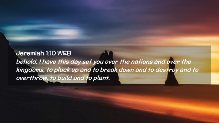 Picture 02 - Jeremiah 1:10 WEB Desktop Wallpaper - behold, I have this day set you over the nations - Desktop Bible Verse Wallpaper
