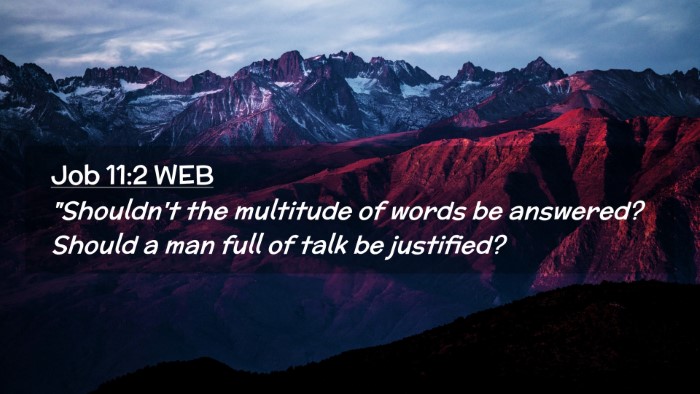 Picture 02 - Job 11:2 WEB Desktop Wallpaper - 