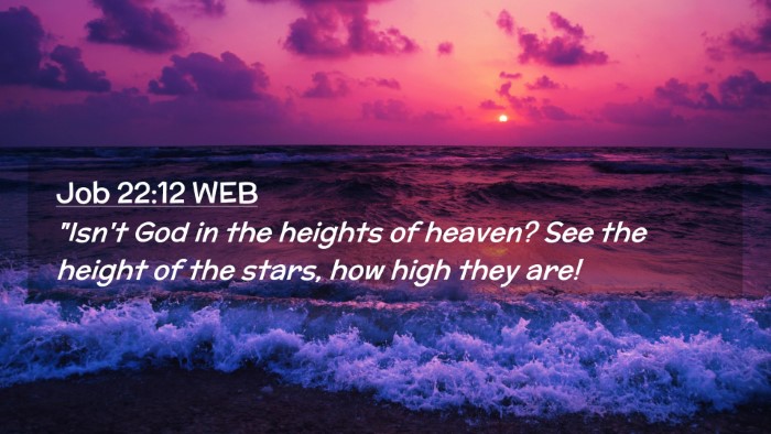 Picture 02 - Job 22:12 WEB Desktop Wallpaper - 