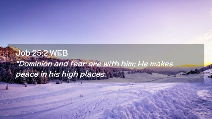 Picture 02 - Job 25:2 WEB Desktop Wallpaper - 