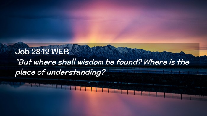 Picture 02 - Job 28:12 WEB Desktop Wallpaper - 