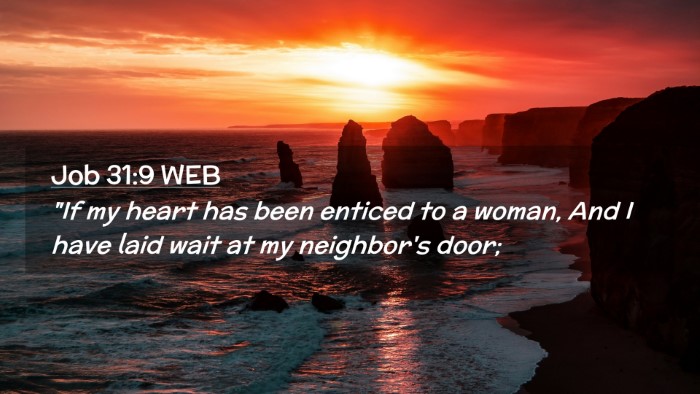 Picture 02 - Job 31:9 WEB Desktop Wallpaper - 