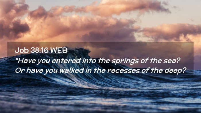 Picture 02 - Job 38:16 WEB Desktop Wallpaper - 