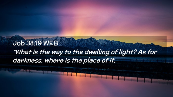 Picture 02 - Job 38:19 WEB Desktop Wallpaper - 