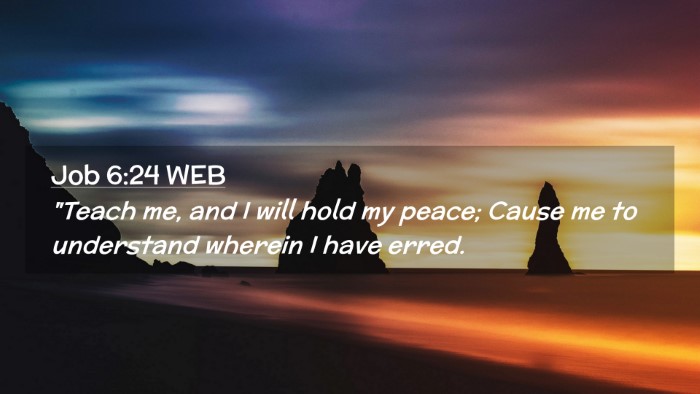 Picture 02 - Job 6:24 WEB Desktop Wallpaper - 