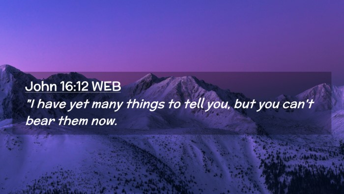 Picture 02 - John 16:12 WEB Desktop Wallpaper - 