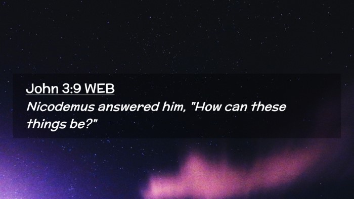 Picture 02 - John 3:9 WEB Desktop Wallpaper - Nicodemus answered him, 