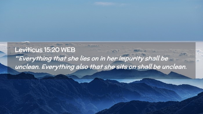 Picture 02 - Leviticus 15:20 WEB Desktop Wallpaper - 