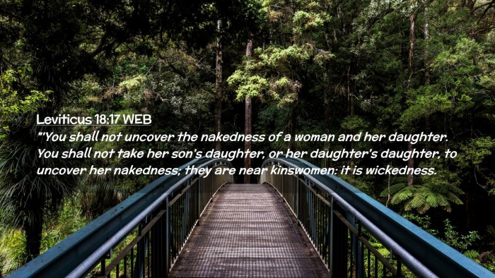 Picture 02 - Leviticus 18:17 WEB Desktop Wallpaper - 