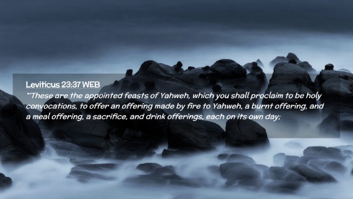 Picture 02 - Leviticus 23:37 WEB Desktop Wallpaper - 