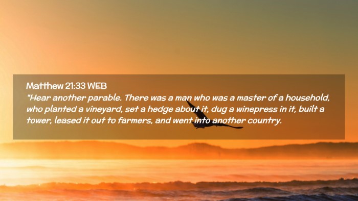 Picture 02 - Matthew 21:33 WEB Desktop Wallpaper - 