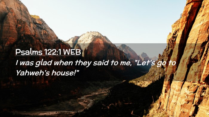 Picture 02 - Psalms 122:1 WEB Desktop Wallpaper - I was glad when they said to me, 