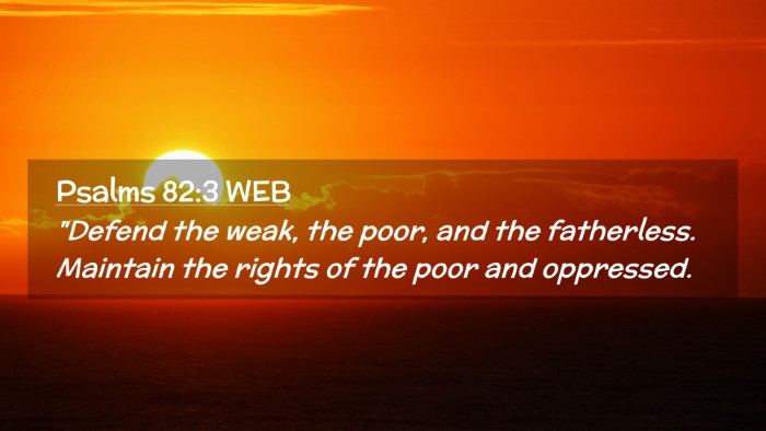 Picture 02 - Psalms 82:3 WEB Desktop Wallpaper - 