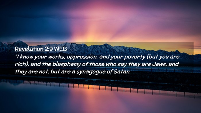 Picture 02 - Revelation 2:9 WEB Desktop Wallpaper - 