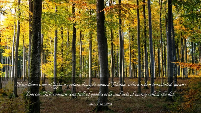 Picture 03 - Acts 9:36 WEB Desktop Wallpaper - Now there was at Joppa a certain disciple named - Desktop Bible Verse Wallpaper