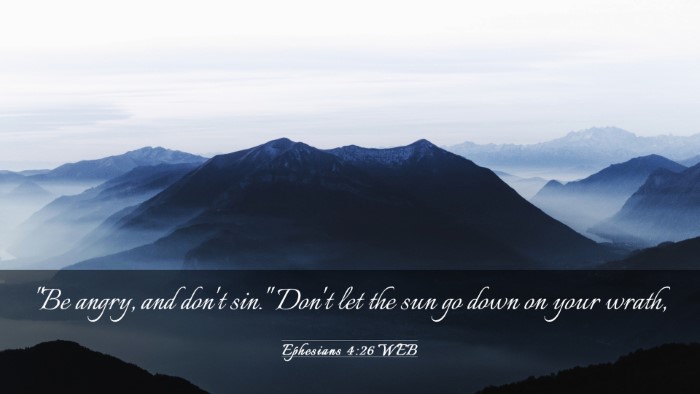Picture 03 - Ephesians 4:26 WEB Desktop Wallpaper - 