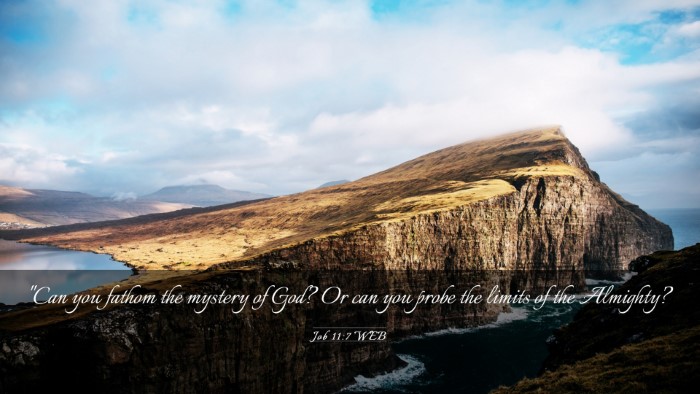 Picture 03 - Job 11:7 WEB Desktop Wallpaper - 