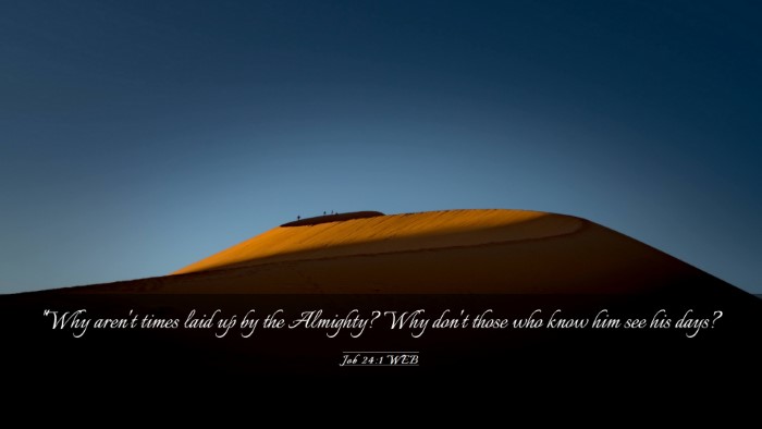 Picture 03 - Job 24:1 WEB Desktop Wallpaper - 